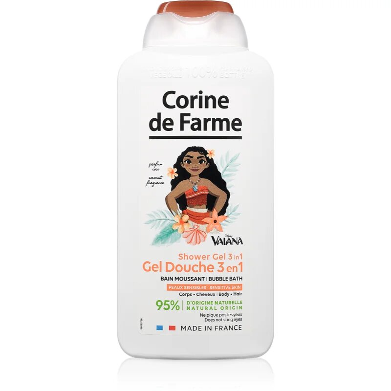 Corine de farme Shower Gel 2 in 1 Frozen gel za prhanje 2 v 1 300 ml
