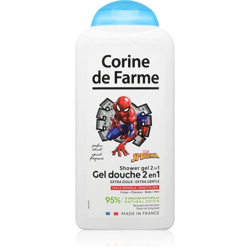 Corine de farme Shower Gel 2 in 1 Spiderman gel za prhanje 2 v 1 300 ml