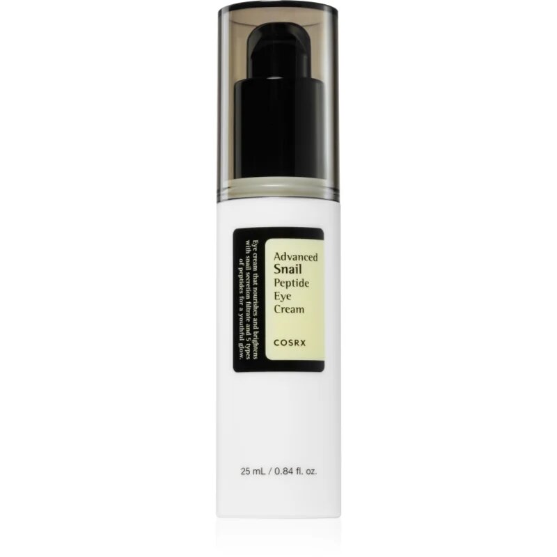 Cosrx Advanced Snail Peptide Eye Cream posvetlitvena in vlažilna krema za predel okoli oči 25 ml