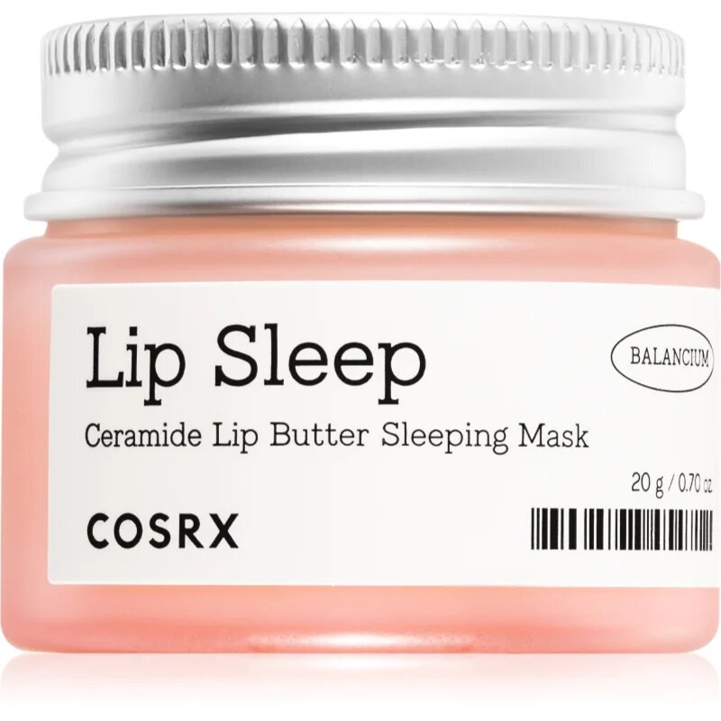 Cosrx Balancium Ceramide vlažilna maska za ustnice za noč 20 g