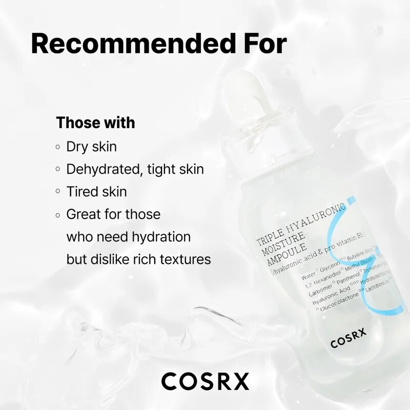 Cosrx Hydrium Triple Hyaluronic intenzivni vlažilni serum za obraz s hialuronsko kislino 40 ml