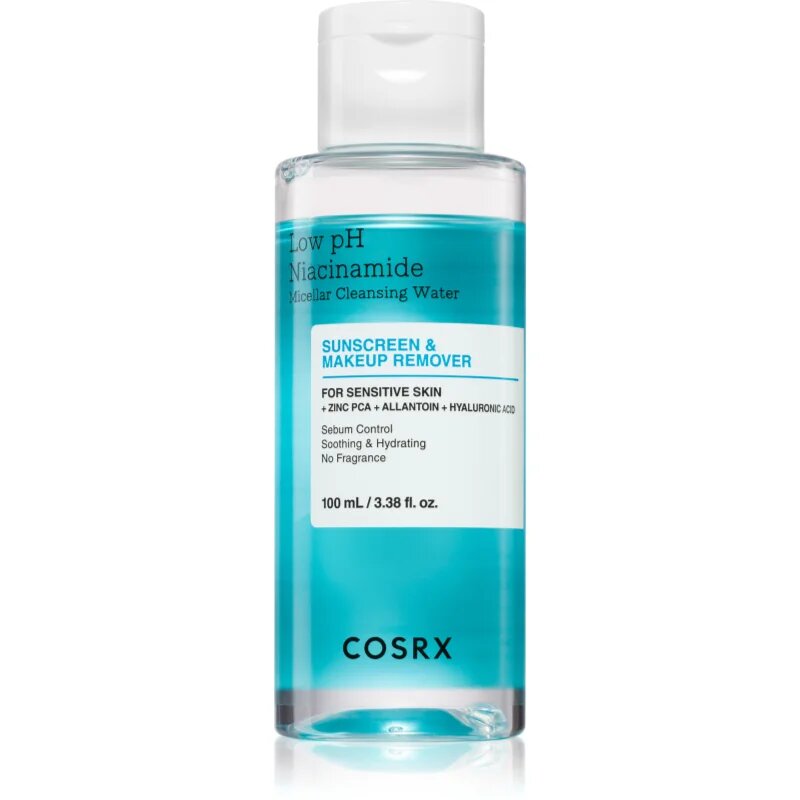 Cosrx Low pH Niacinamide Micellar Cleansing Water čistilna micelarna voda za občutljivo kožo 100 ml