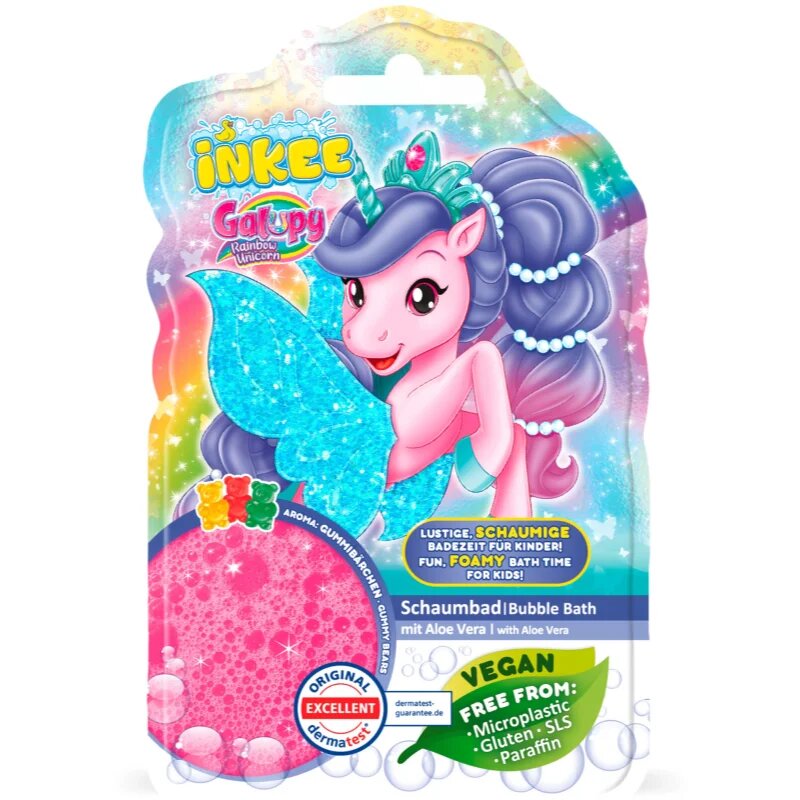 Craze INKEE Galupy Unicorn pena za kopel 40 ml