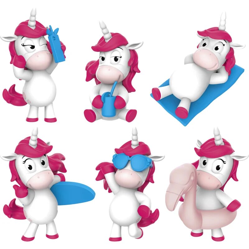 Craze INKEE Unicorn Beach kroglica za kopel za otroke 1 kos
