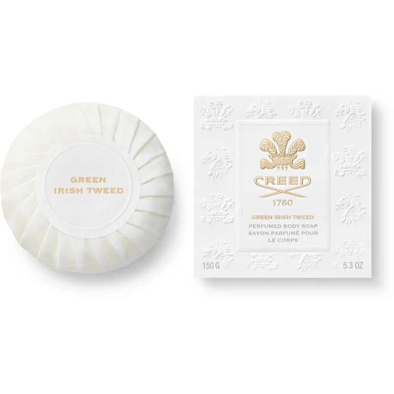 Creed Green Irish Tweed čistilno trdo milo odišavljen za moške 150 g