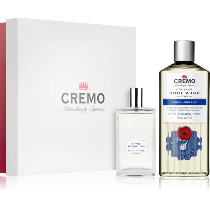 Cremo Citrus & Mint Leaf Gift Set darilni set za moške