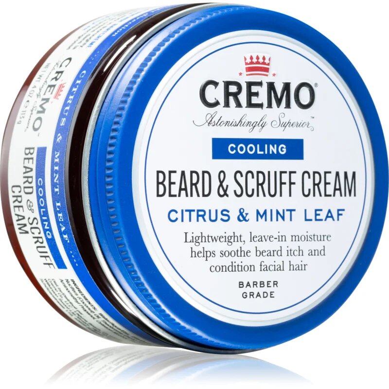 Cremo Citrus & Mint Leaf krema za brado za moške 113 g
