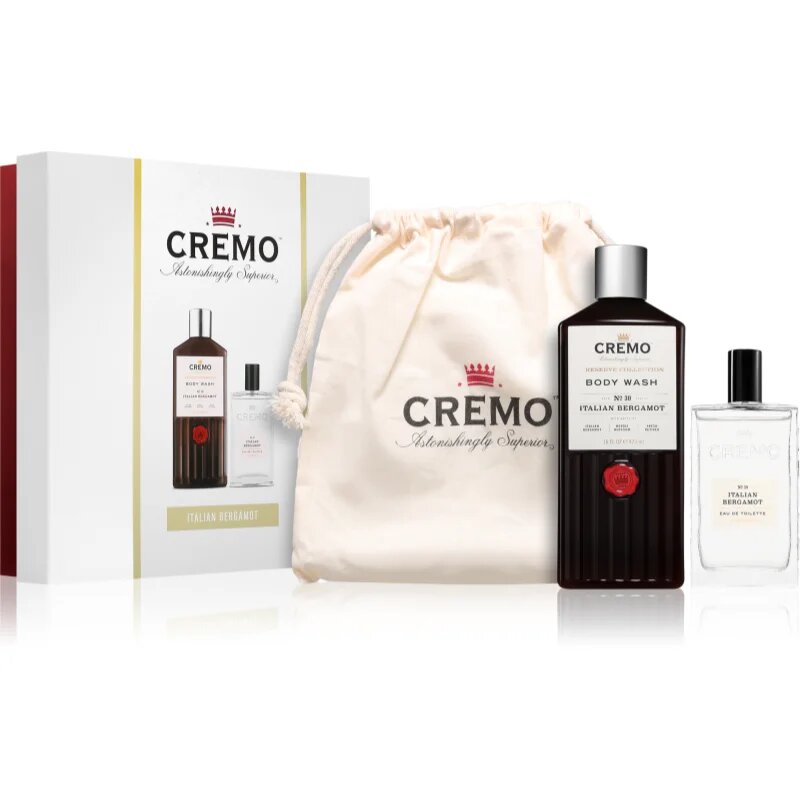 Cremo Italian Bergamot darilni set za moške