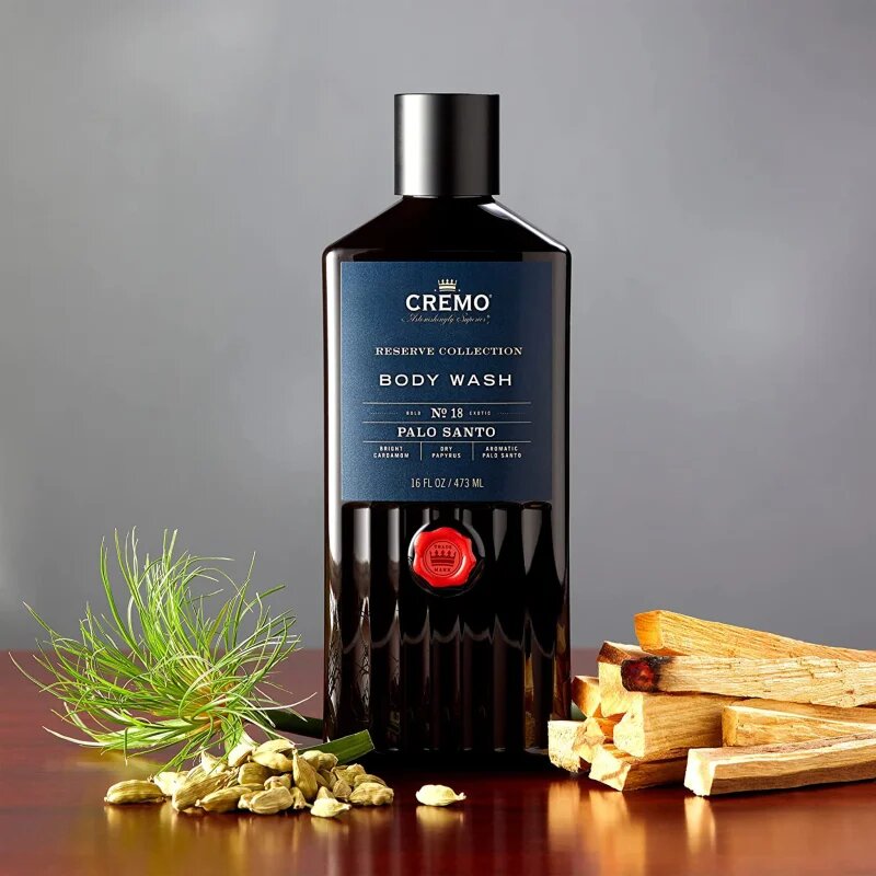 Cremo Palo Santo gel za prhanje za moške Woody & Warm 473 ml