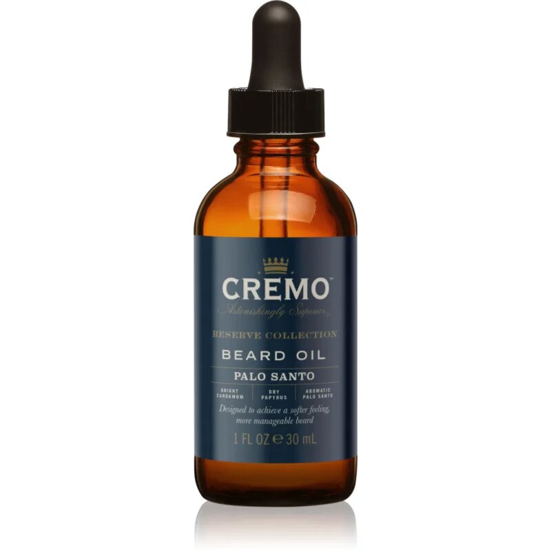 Cremo Palo Santo olje za brado za moške 30 ml