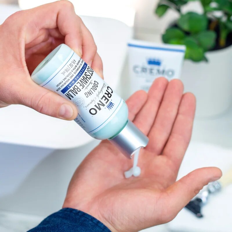 Cremo Refreshing Mint Post Shave Balm balzam za po britju za moške 118 ml
