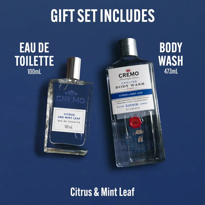 Cremo Set Citrus and Mint darilni set za moške