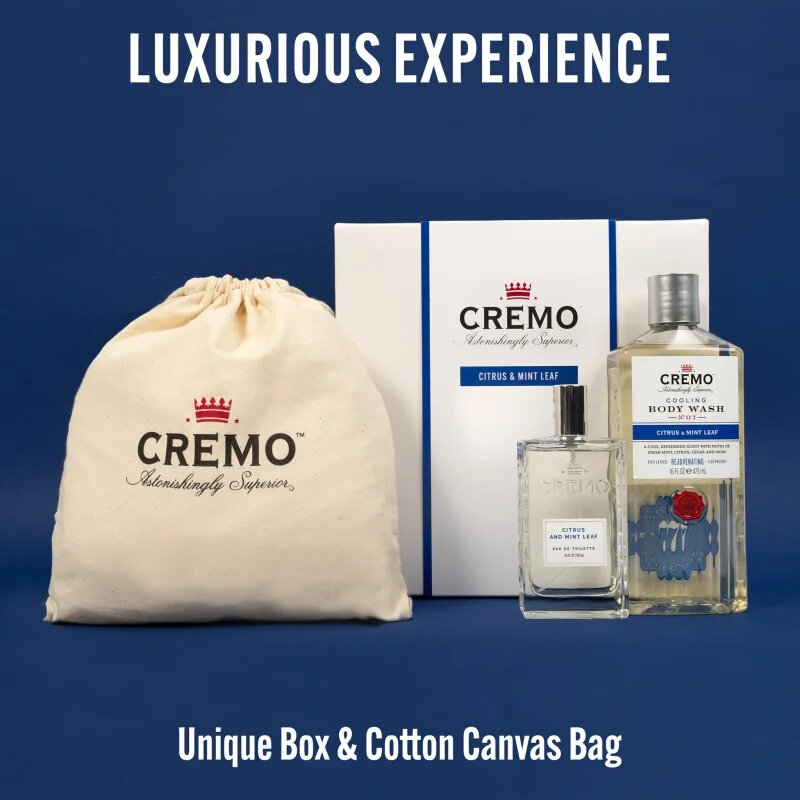 Cremo Set Citrus and Mint darilni set za moške