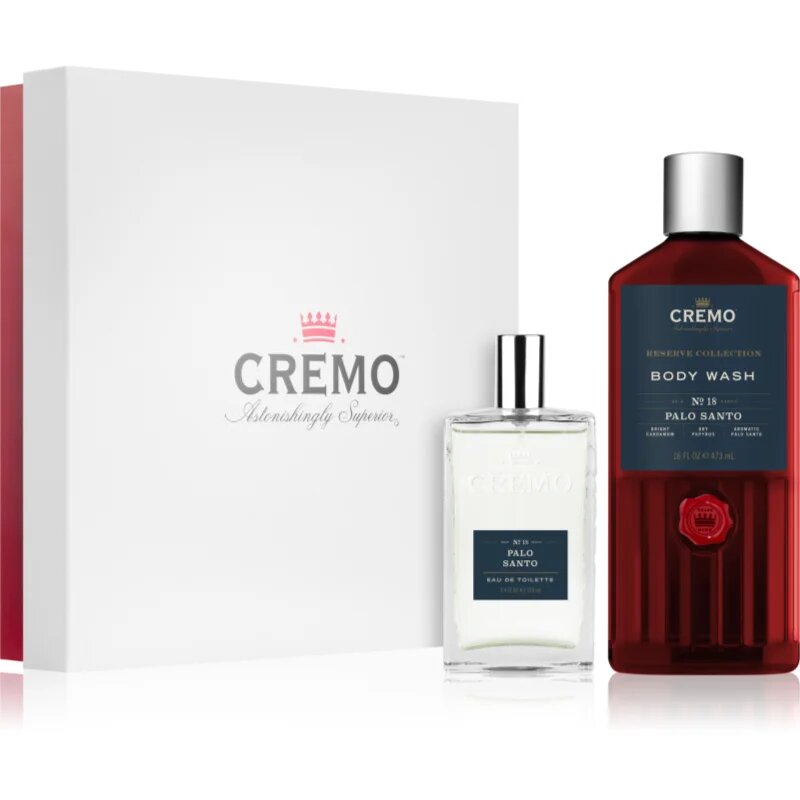 Cremo Set Palo Santo darilni set za moške za moške