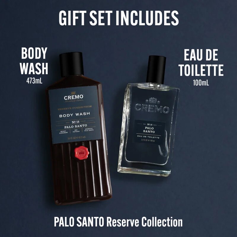 Cremo Set Palo Santo darilni set za moške za moške