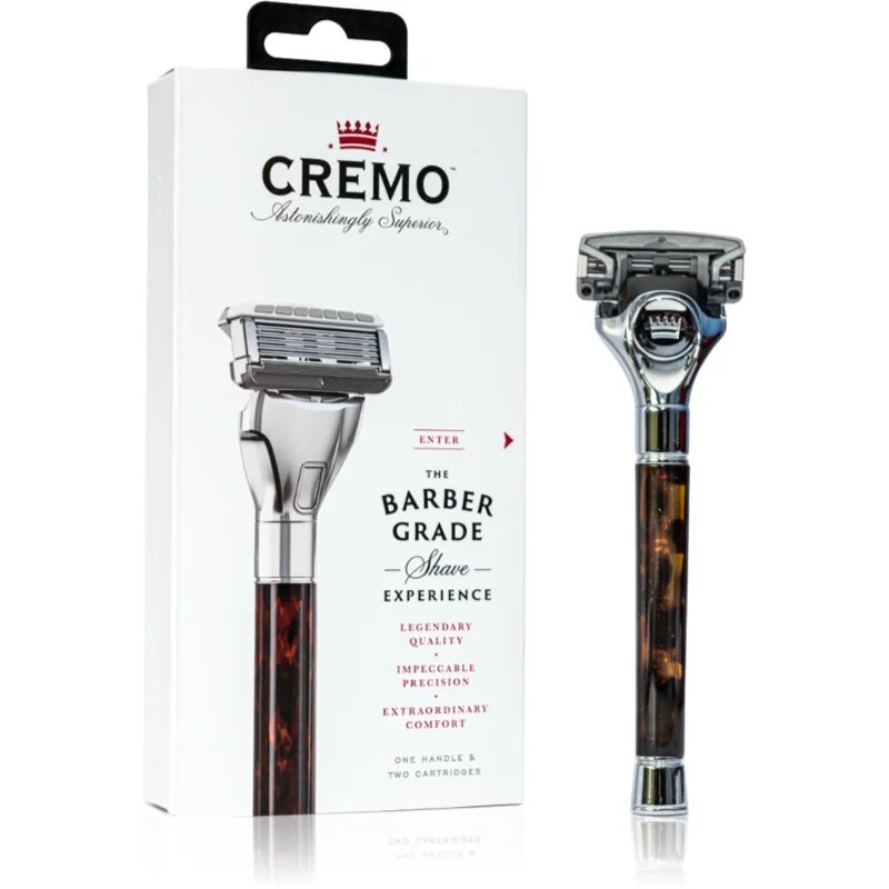 Cremo The Barber Grade brivnik + 2 nadomestni glavi