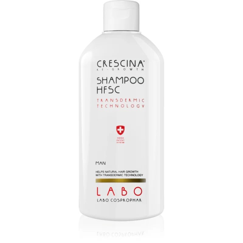 Crescina Transdermic šampon proti redčenju in izpadanju las za moške 200 ml