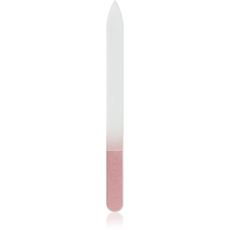 Crystal Bohemia Pink steklena pilica za nohte 1 kos