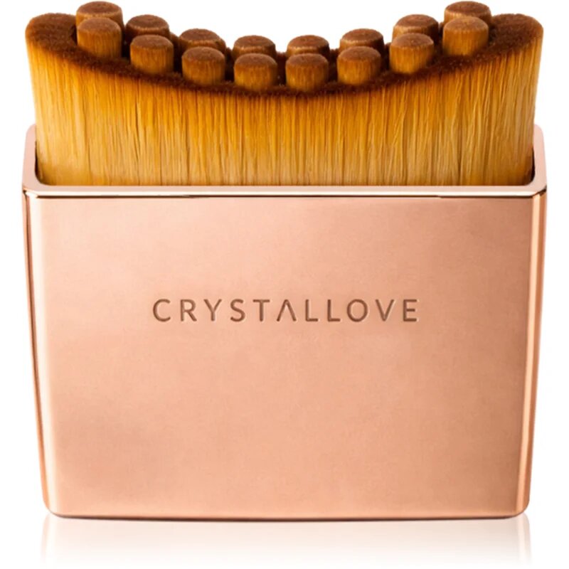 Crystallove Contour Face Brush pripomoček za masažo za obraz vrat in dekolte 1 kos