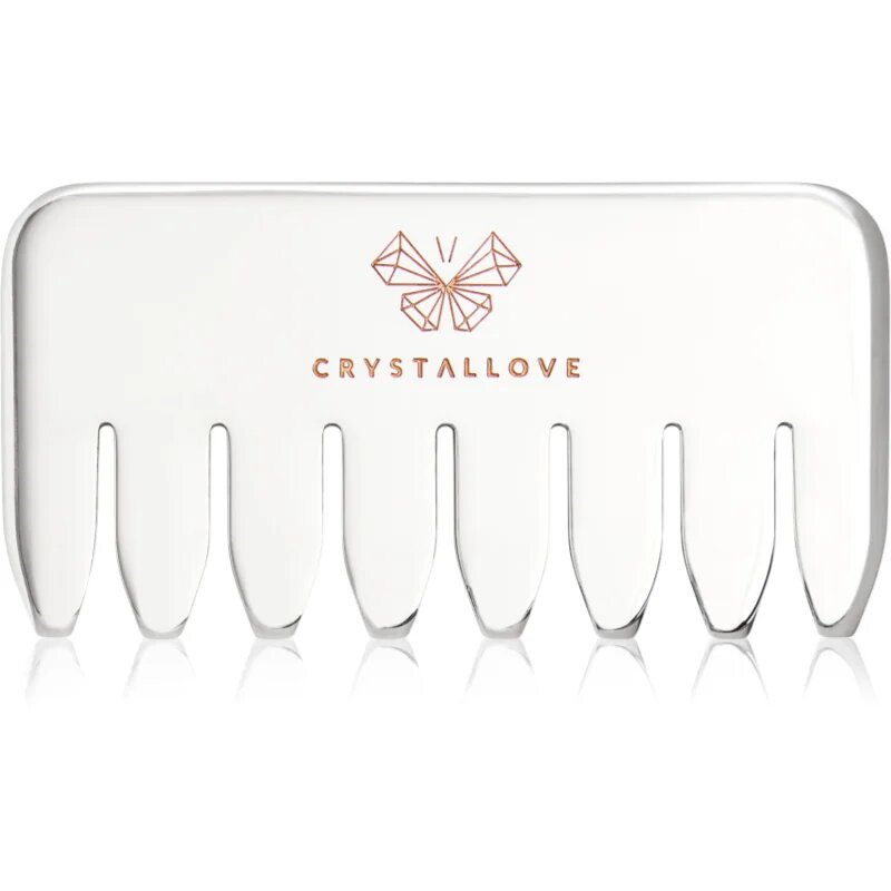 Crystallove Cryo Ice Comb pripomoček za masažo za lase in telo 1 kos