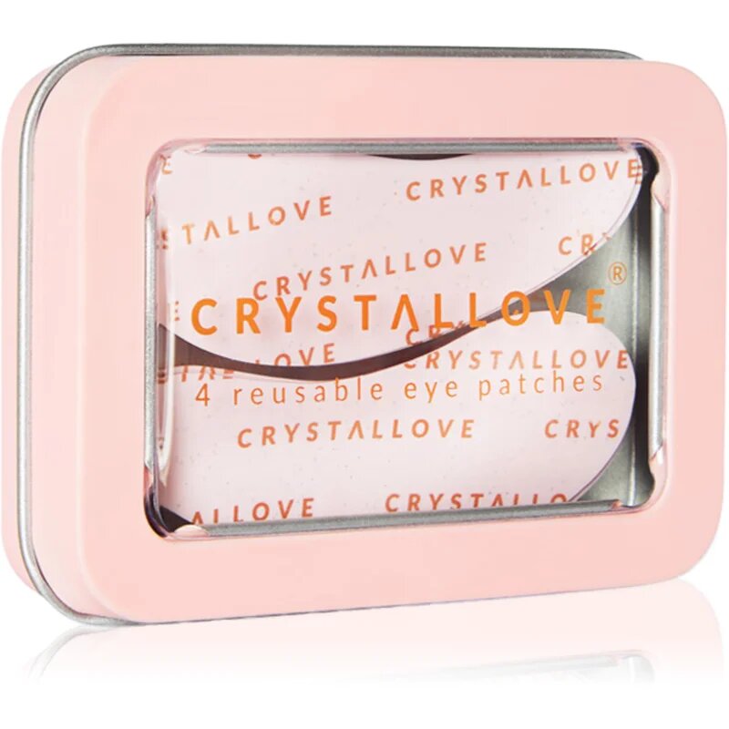 Crystallove Reusable Eye Patches blazinice za pod oči za večkratno uporabo 4 kos