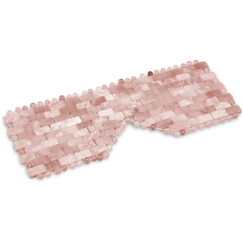 Crystallove Rose Quartz Mask maska za predel okoli oči 1 kos
