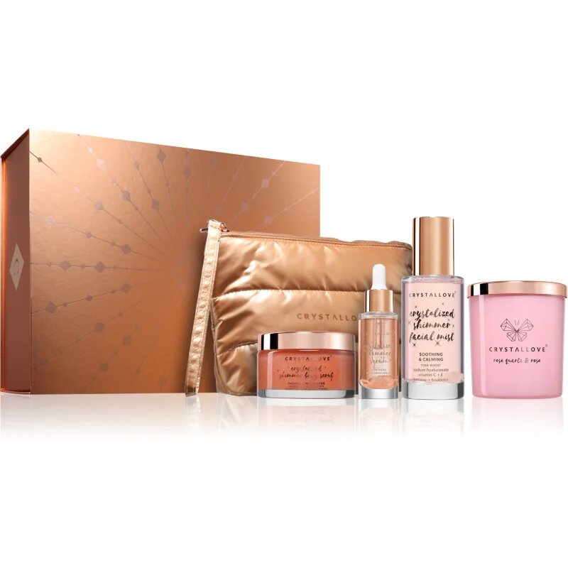 Crystallove The Pink Glow Ritual darilni set