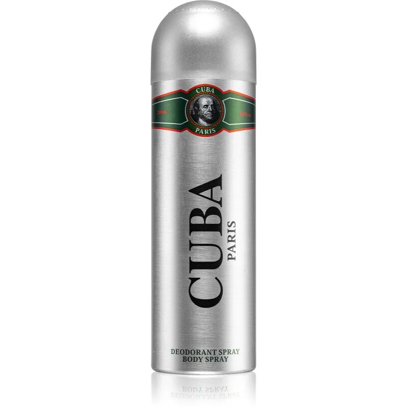 Cuba Green dezodorant za moške 200 ml