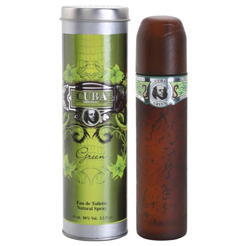 Cuba Green toaletna voda za moške 100 ml