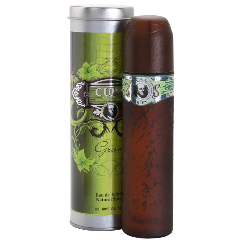 Cuba Green toaletna voda za moške 100 ml
