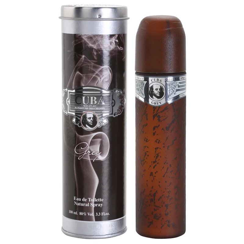 Cuba Grey toaletna voda za moške 100 ml