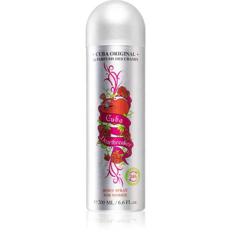 Cuba Heartbreaker deo sprej za ženske 200 ml