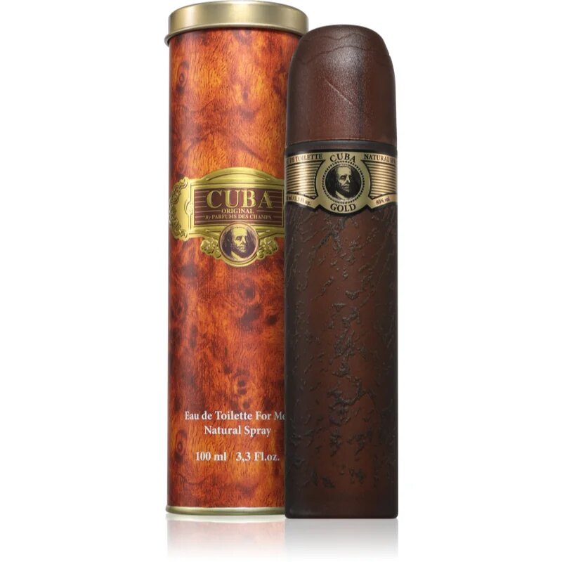 Cuba Original Gold toaletna voda za moške 100 ml