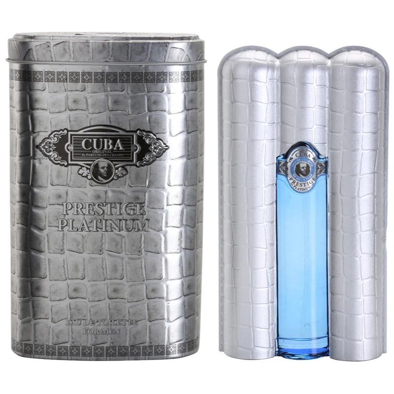 Cuba Prestige Platinum toaletna voda za moške 90 ml