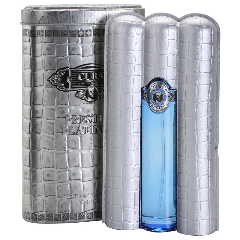 Cuba Prestige Platinum toaletna voda za moške 90 ml