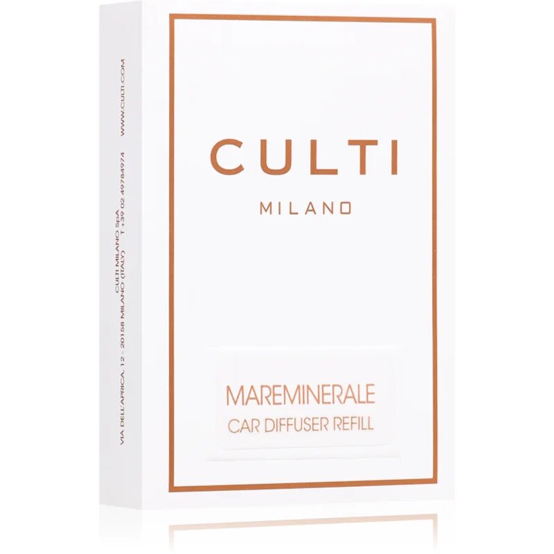 Culti Milano Car Mareminerale dišava za avto nadomestno polnilo 57x35 cm