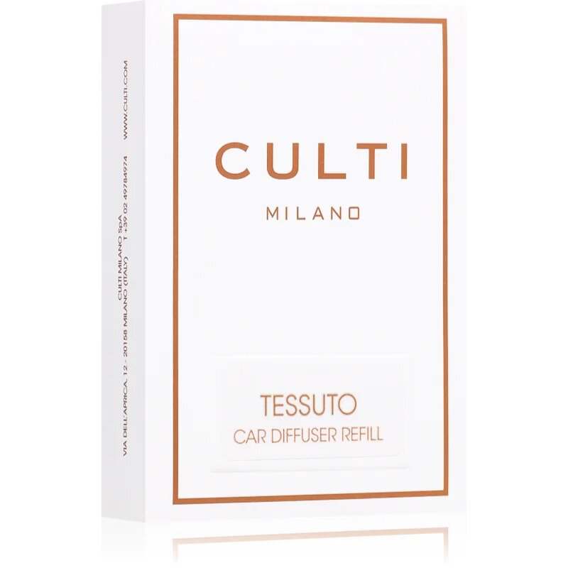 Culti Milano Car Tessuto dišava za avto nadomestno polnilo 57x35 cm