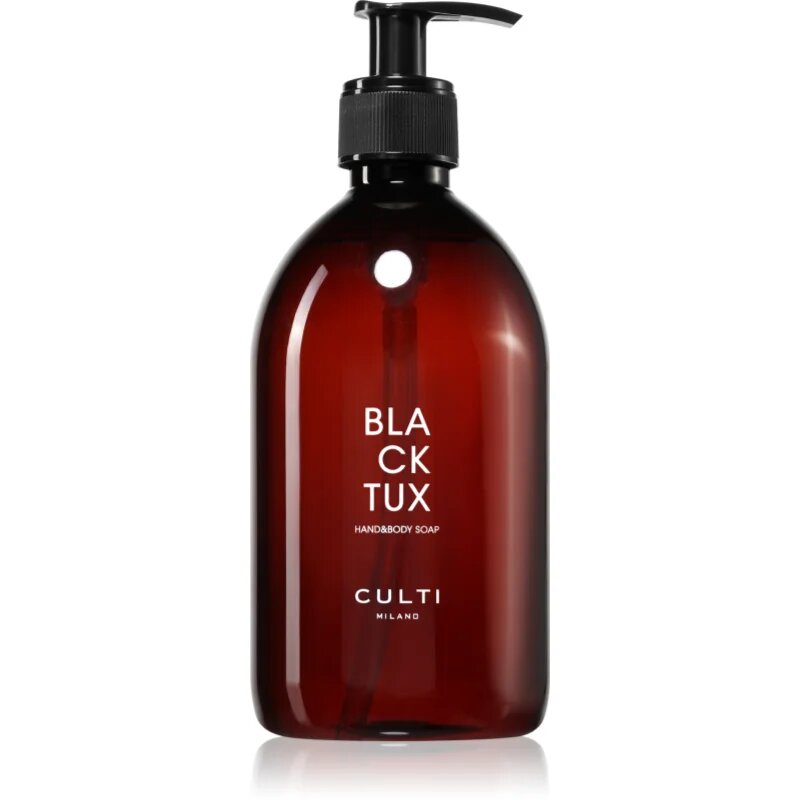 Culti Milano Hand&Body Black Tux penasto milo za roke in telo 500 ml