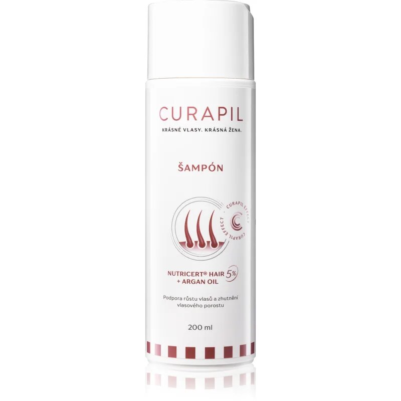 Curapil Shampoo šampon za redke lase 200 ml