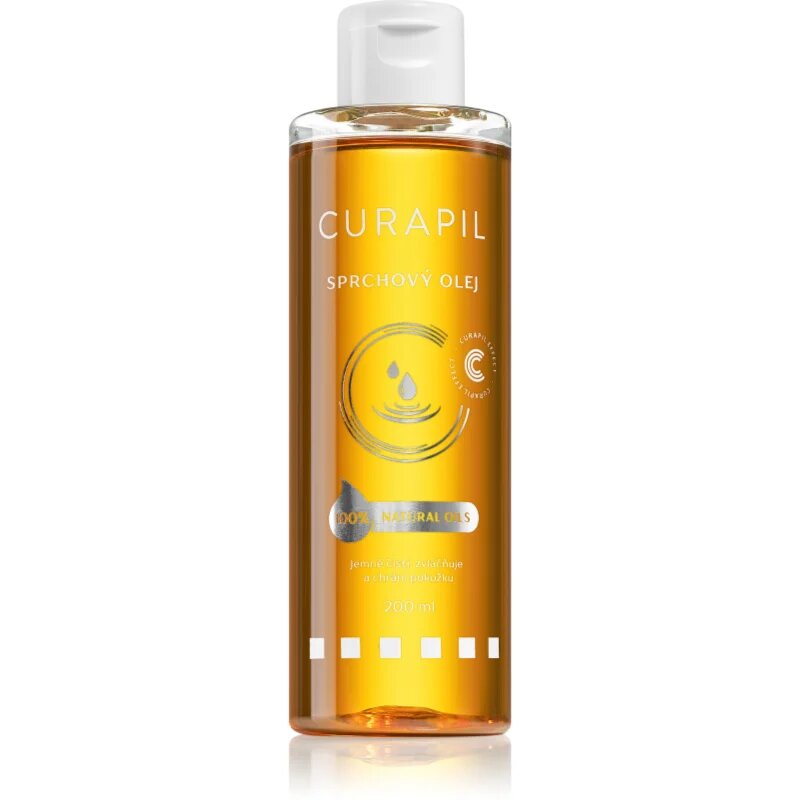 Curapil Shower oil olje za prhanje za vse tipe kože vključno z občutljivo kožo 200 ml