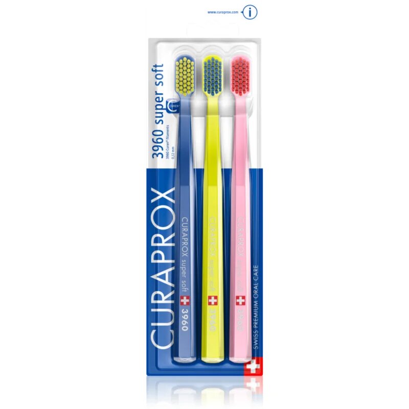 Curaprox 3960 Super Soft zobna ščetka 3 kos