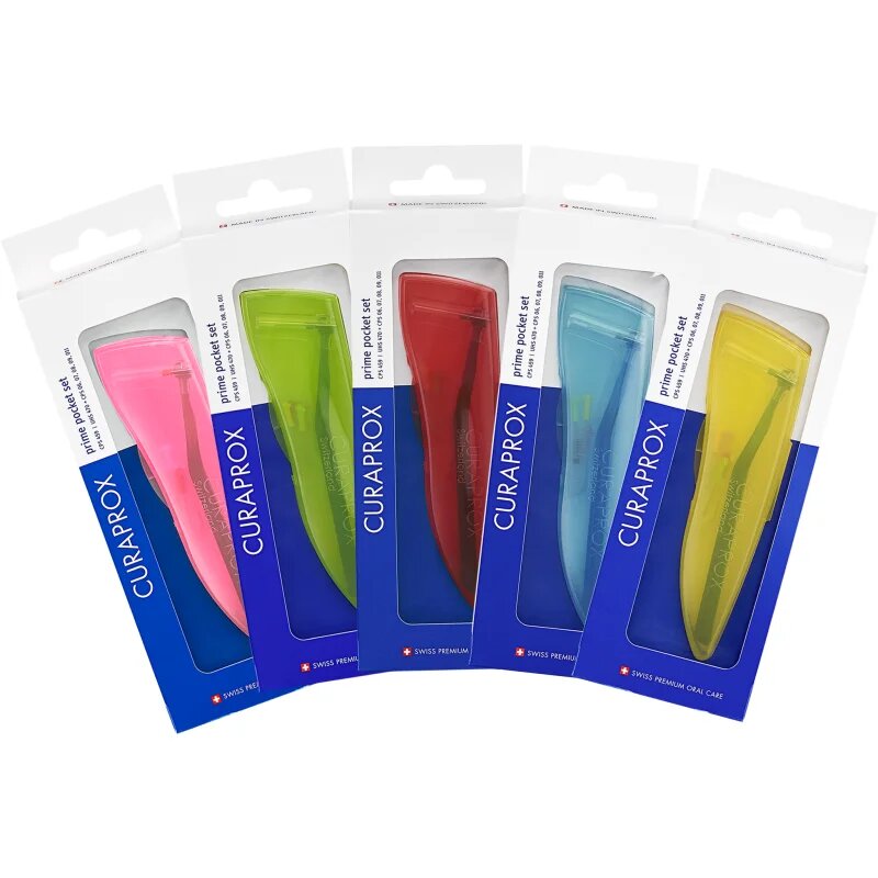Curaprox 459 Blister Prime Pocket Set medzobne ščetke 5 kos