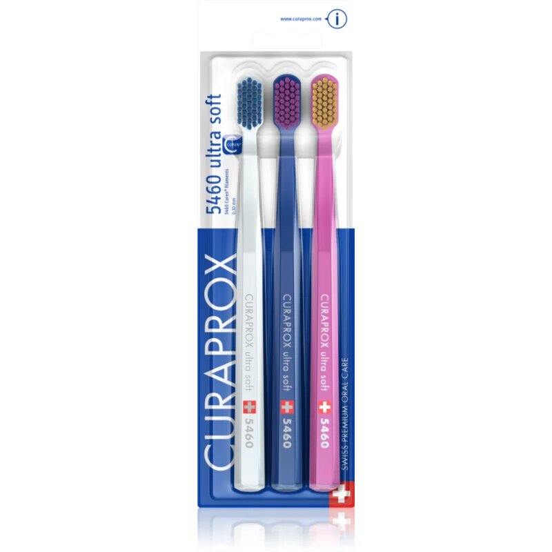Curaprox 5460 Ultra Soft zobna ščetka 3 kos