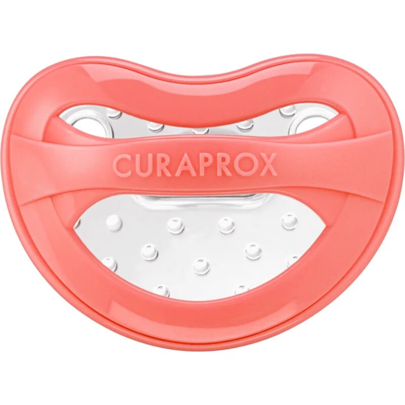 Curaprox Baby 0+ Months duda Coral 1 kos