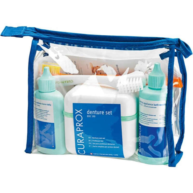 Curaprox BDC 190 Set set za čiščenje proteze