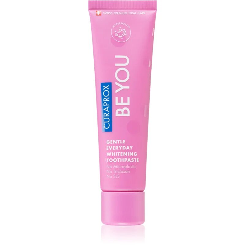 Curaprox Be You regeneracijska zobna pasta z belilnim učinkom z okusom lubenice 60 ml