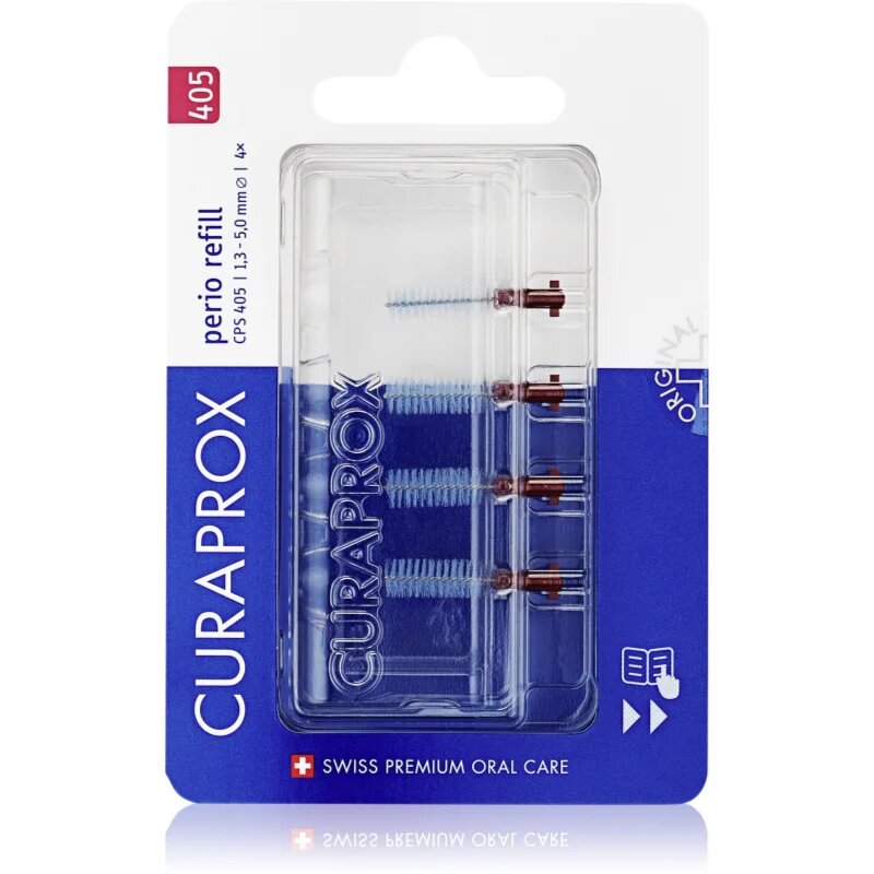 Curaprox CPS 405 Perio Refill medzobne ščetke 4 kos