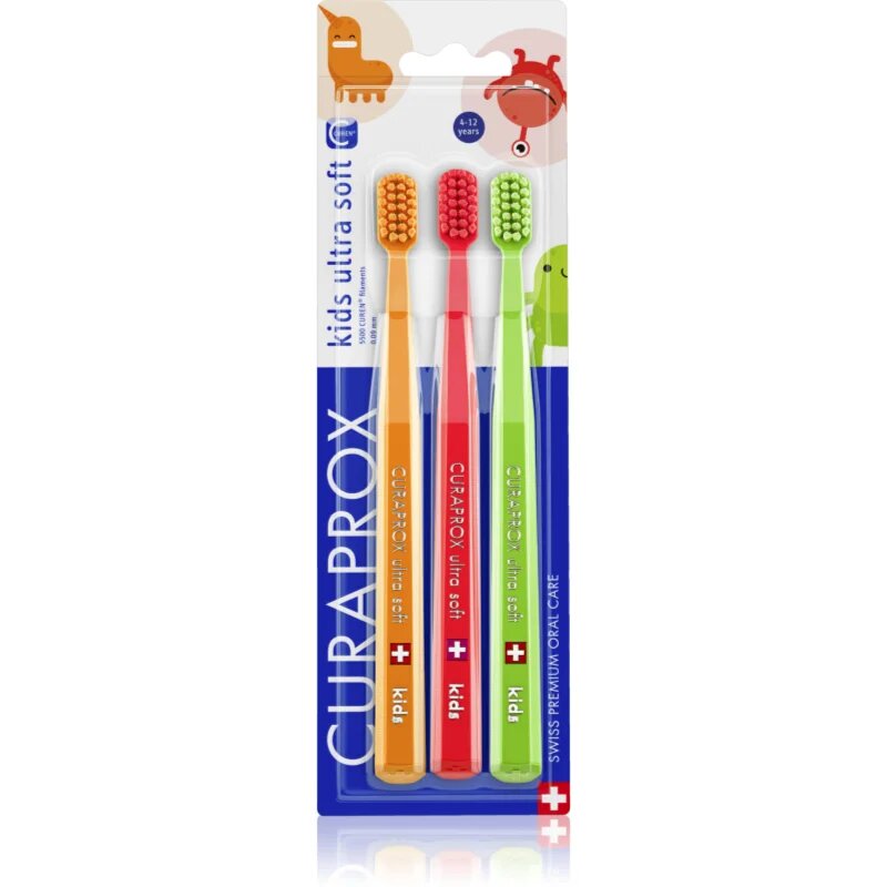 Curaprox CS Kids zobna ščetka za otroke 3 kos