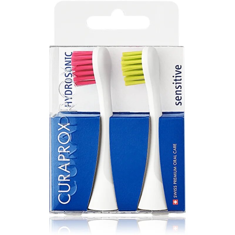Curaprox Hydrosonic Sensitive nadomestne glave za zobno ščetko 2 kos