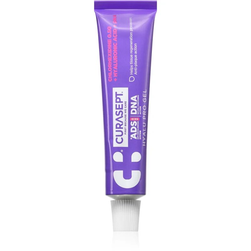 Curasept ADS DNA Hyalu Pro Gel gel za zobe z regeneracijskim učinkom 30 ml